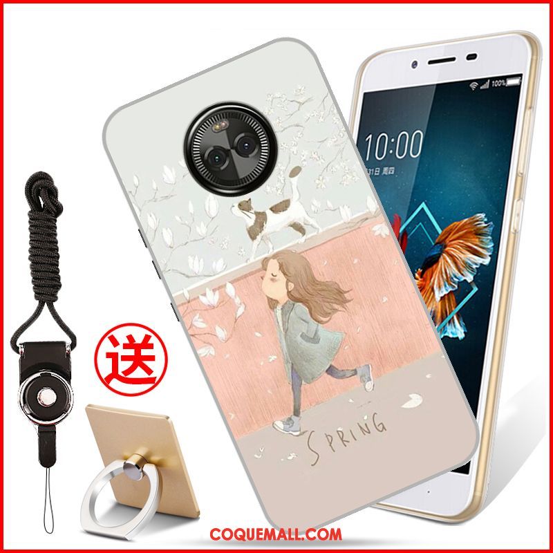 Étui Moto X4 Fluide Doux Gris Protection, Coque Moto X4 Silicone Tout Compris