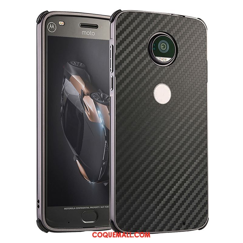 Étui Moto X4 Incassable Vert Métal, Coque Moto X4 Protection Téléphone Portable