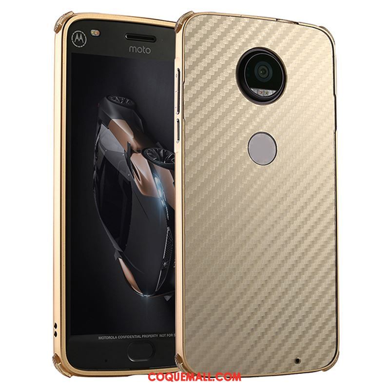 Étui Moto X4 Incassable Vert Métal, Coque Moto X4 Protection Téléphone Portable