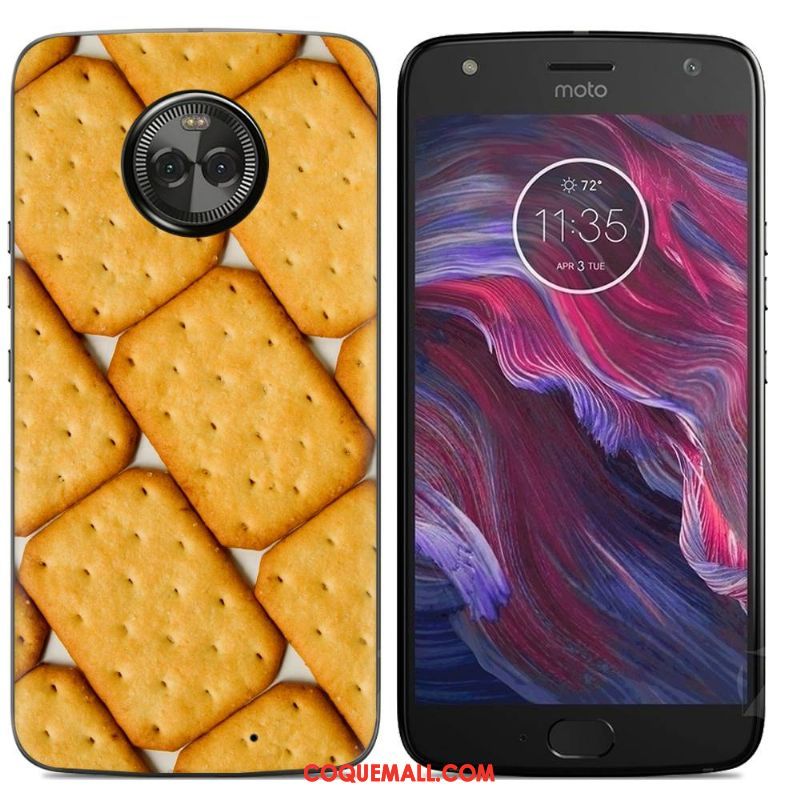 Étui Moto X4 Multicolore Dessin Animé Téléphone Portable, Coque Moto X4 Silicone Peinture