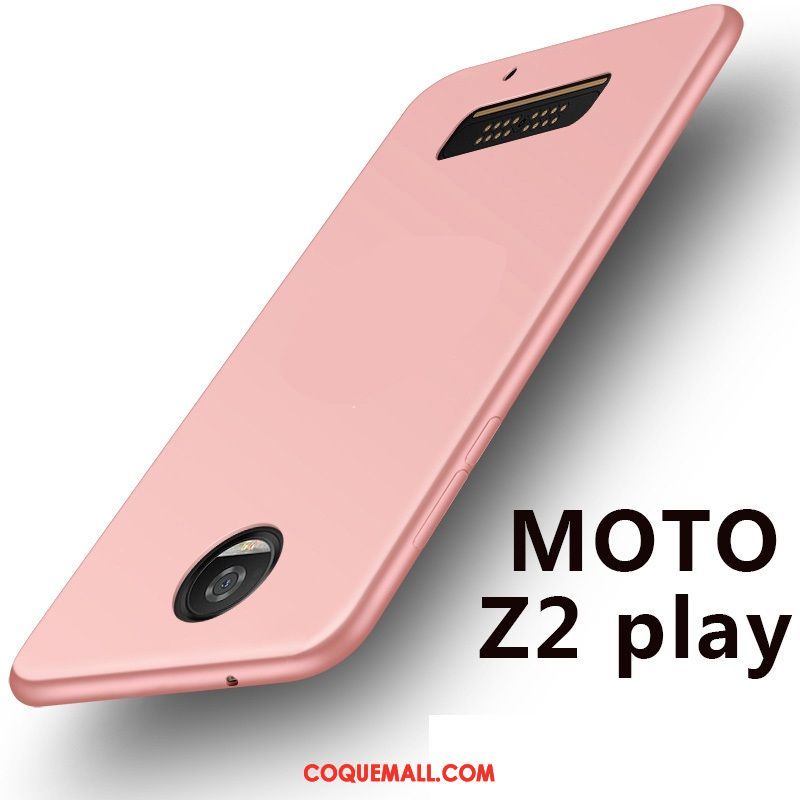 Étui Moto Z2 Play Incassable Fluide Doux Très Mince, Coque Moto Z2 Play Anneau Téléphone Portable