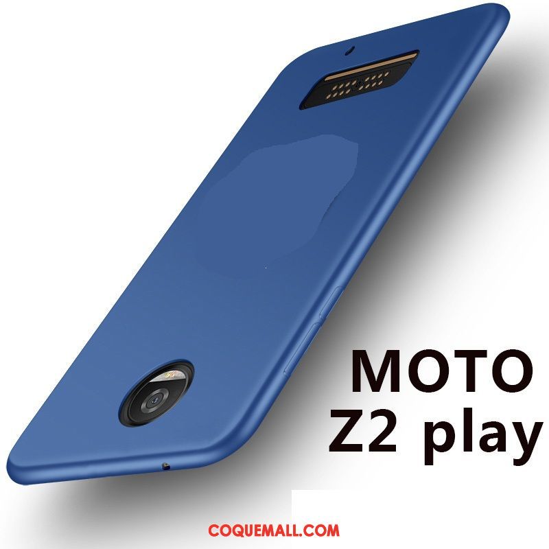 Étui Moto Z2 Play Incassable Fluide Doux Très Mince, Coque Moto Z2 Play Anneau Téléphone Portable