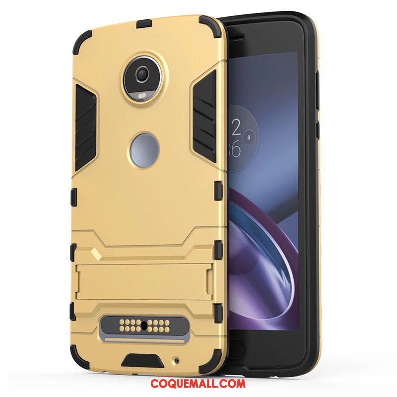 Étui Moto Z2 Play Rouge Téléphone Portable Incassable, Coque Moto Z2 Play Silicone Tout Compris