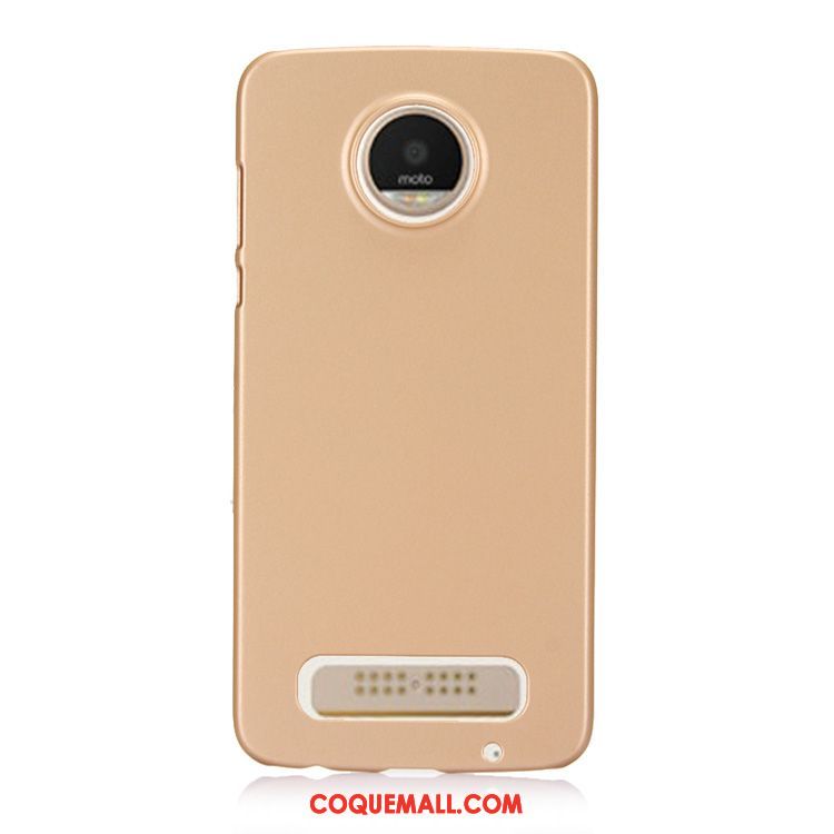 Étui Moto Z2 Play Téléphone Portable Rouge Business, Coque Moto Z2 Play Délavé En Daim Très Mince