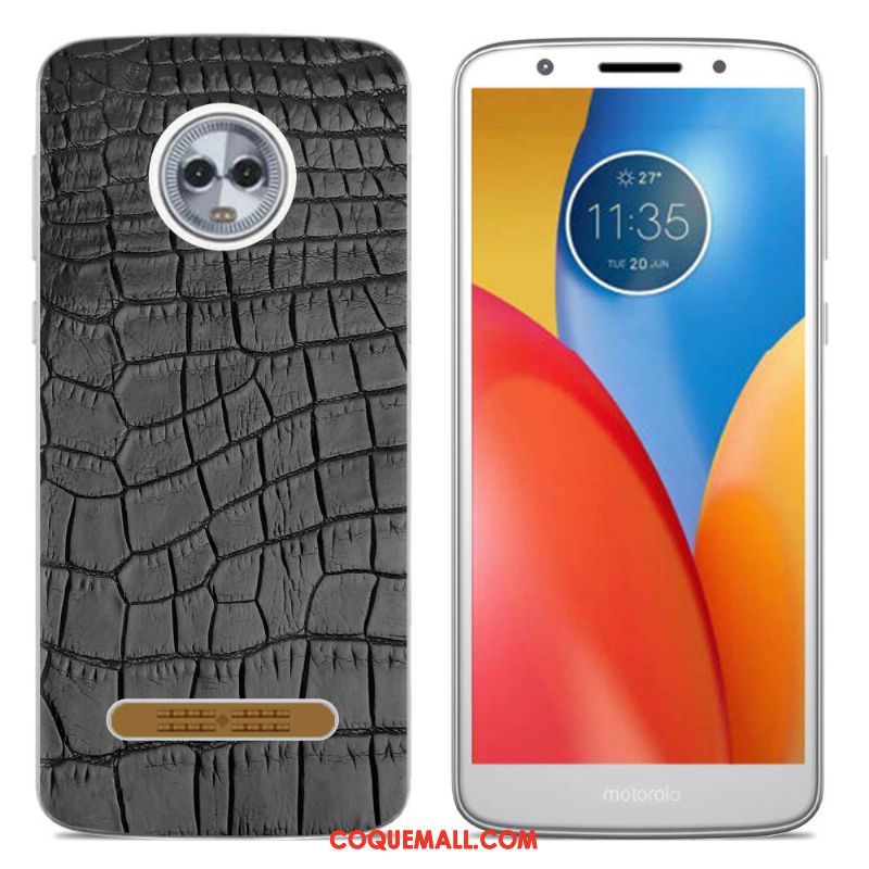 Étui Moto Z3 Play Protection Téléphone Portable Créatif, Coque Moto Z3 Play Coque En Silicone Multicolore Beige