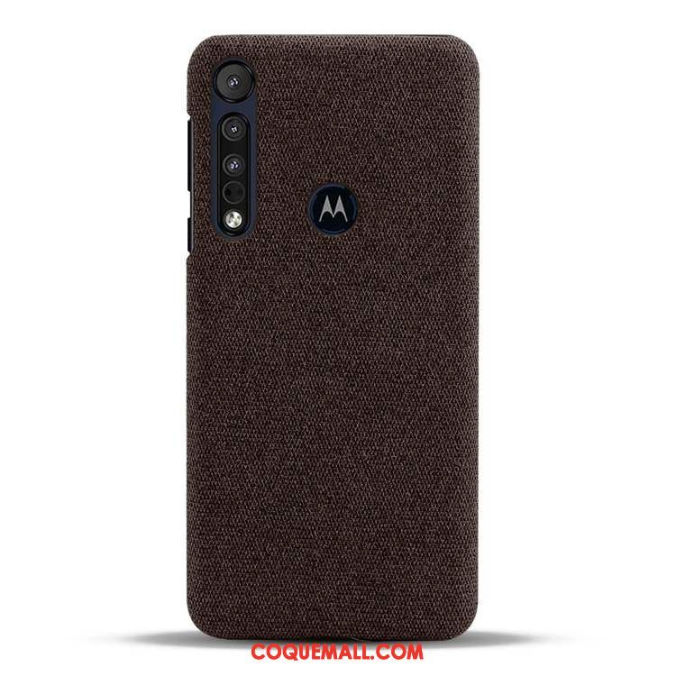 Étui Motorola One Macro Protection Légères Téléphone Portable, Coque Motorola One Macro Bleu
