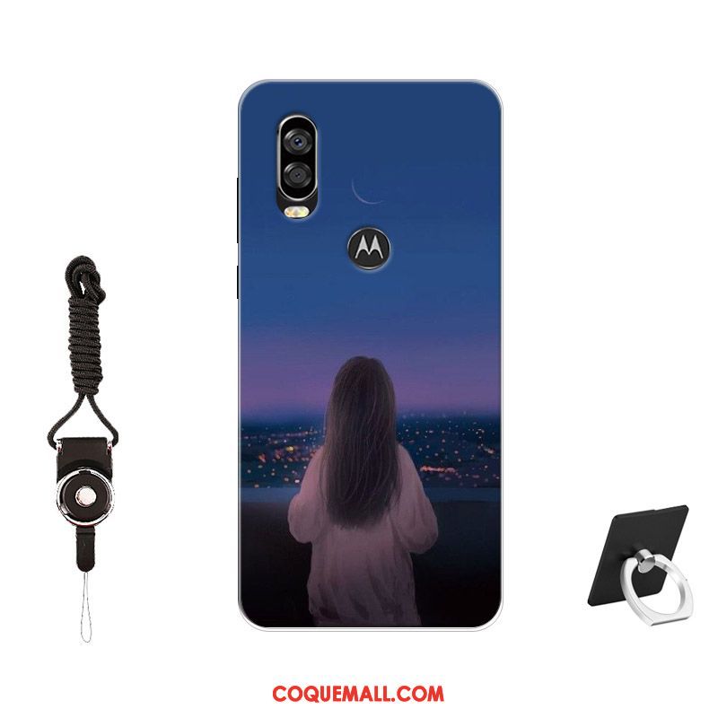 Étui Motorola One Vision Peinture Tempérer Personnalisé, Coque Motorola One Vision Téléphone Portable Tout Compris