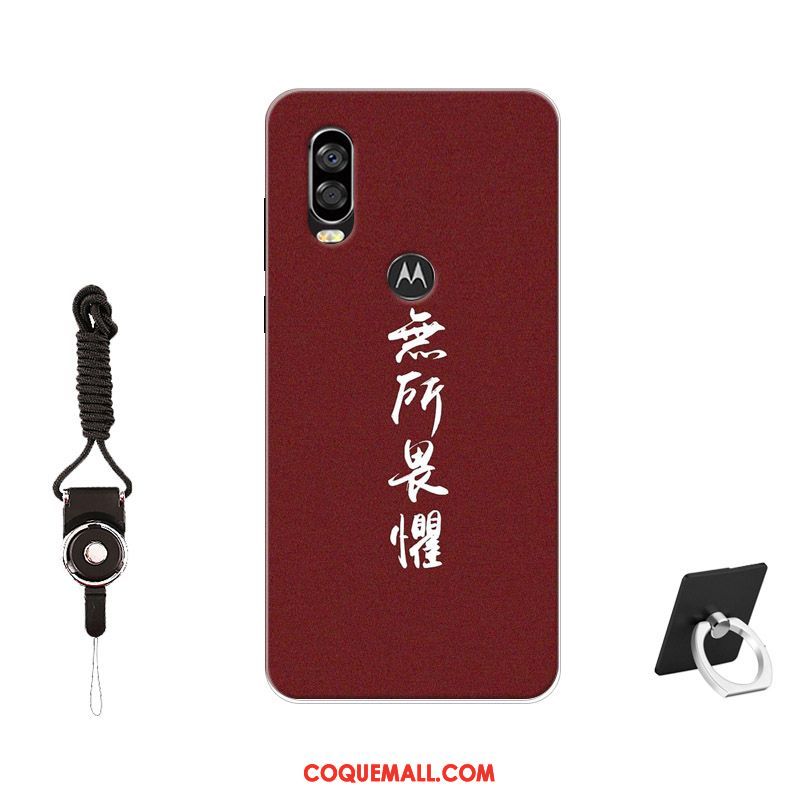 Étui Motorola One Vision Peinture Tempérer Personnalisé, Coque Motorola One Vision Téléphone Portable Tout Compris