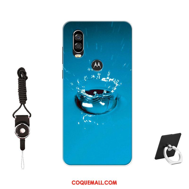 Étui Motorola One Vision Peinture Tempérer Personnalisé, Coque Motorola One Vision Téléphone Portable Tout Compris