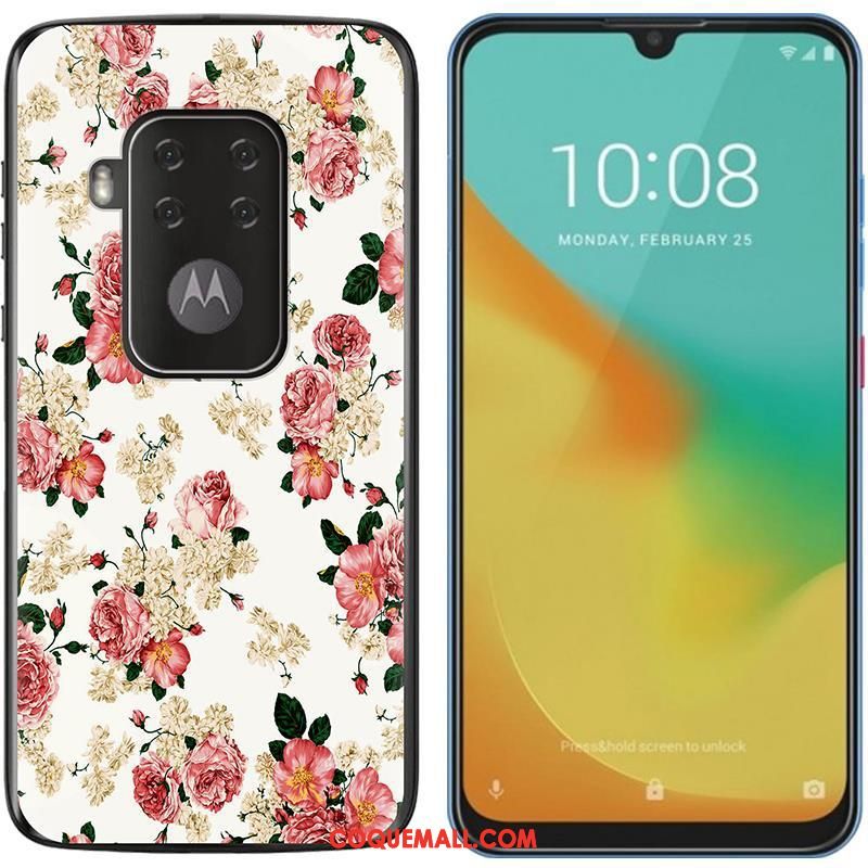 Étui Motorola One Zoom Peinture Nouveau Téléphone Portable, Coque Motorola One Zoom Chaud Fluide Doux