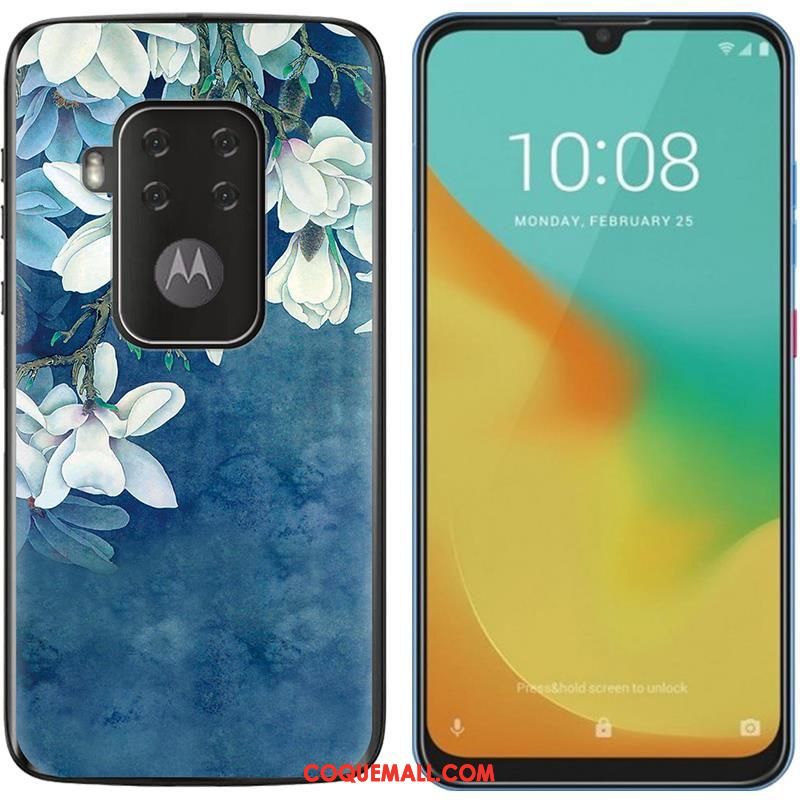 Étui Motorola One Zoom Peinture Nouveau Téléphone Portable, Coque Motorola One Zoom Chaud Fluide Doux