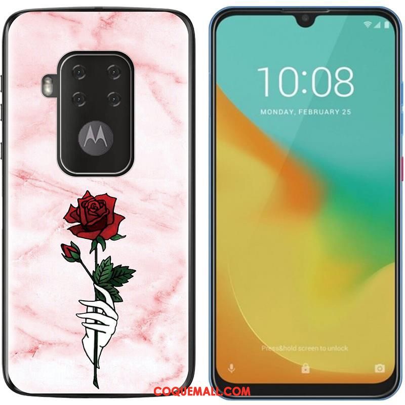 Étui Motorola One Zoom Peinture Nouveau Téléphone Portable, Coque Motorola One Zoom Chaud Fluide Doux