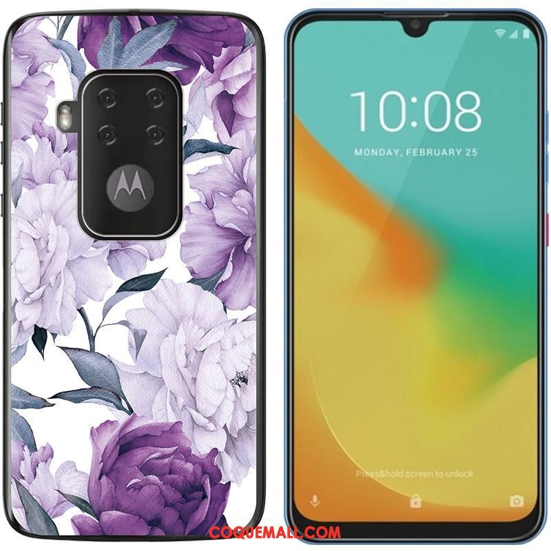 Étui Motorola One Zoom Peinture Nouveau Téléphone Portable, Coque Motorola One Zoom Chaud Fluide Doux