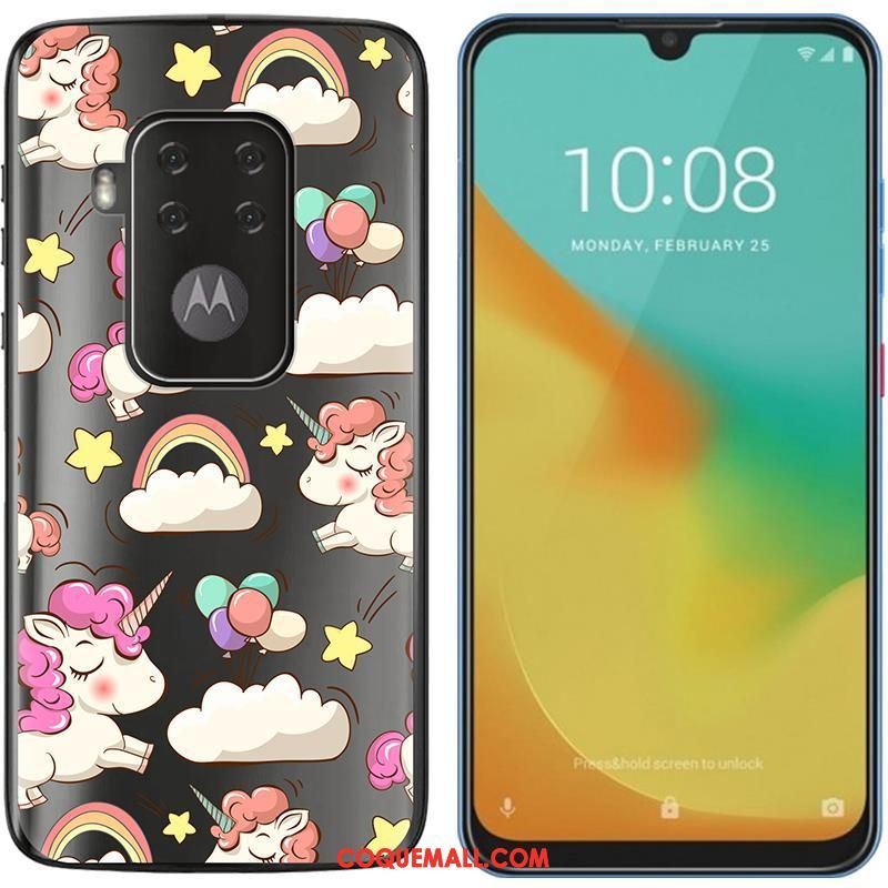 Étui Motorola One Zoom Peinture Nouveau Téléphone Portable, Coque Motorola One Zoom Chaud Fluide Doux