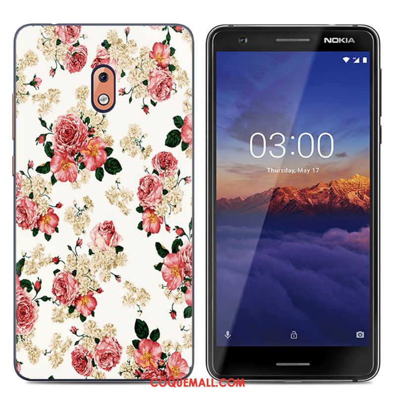 Étui Nokia 2.1 Dessin Animé Simple Protection, Coque Nokia 2.1 Tendance Créatif