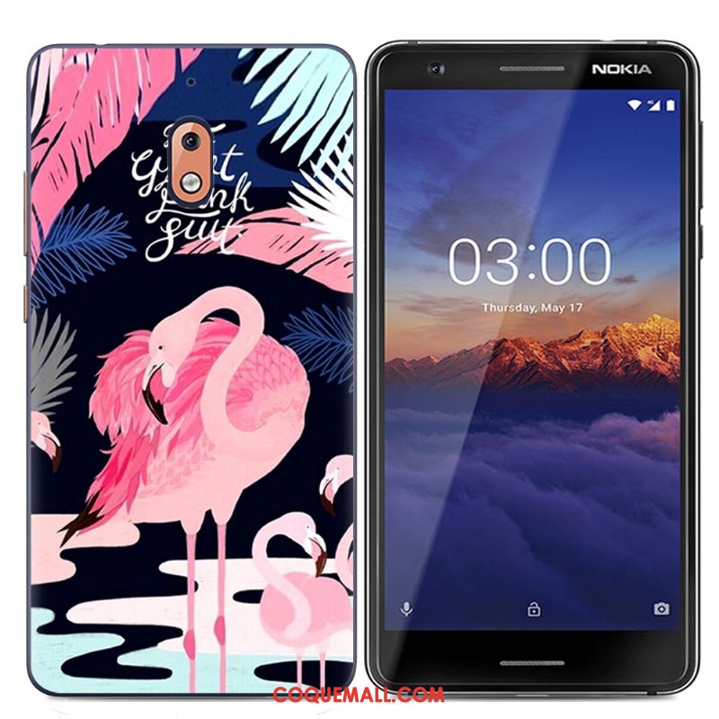 Étui Nokia 2.1 Dessin Animé Simple Protection, Coque Nokia 2.1 Tendance Créatif