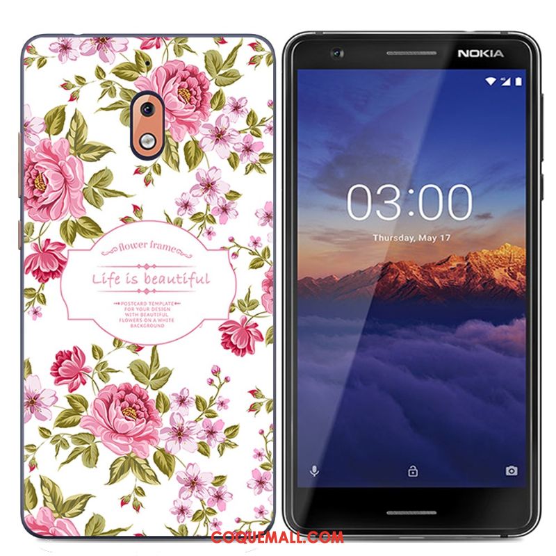 Étui Nokia 2.1 Dessin Animé Simple Protection, Coque Nokia 2.1 Tendance Créatif