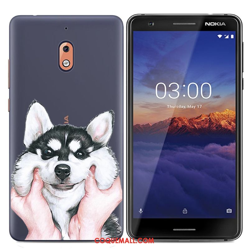 Étui Nokia 2.1 Dessin Animé Simple Protection, Coque Nokia 2.1 Tendance Créatif