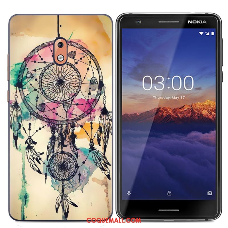 Étui Nokia 2.1 Dessin Animé Simple Protection, Coque Nokia 2.1 Tendance Créatif