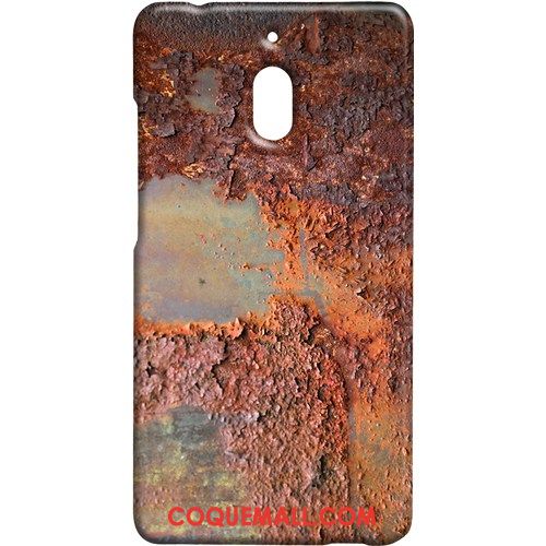 Étui Nokia 2.1 Personnalité Délavé En Daim Bleu Marin, Coque Nokia 2.1 Difficile Vent