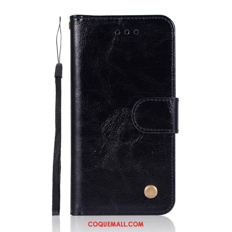 Étui Nokia 2.1 Portefeuille Carte Support, Coque Nokia 2.1 En Cuir Vintage