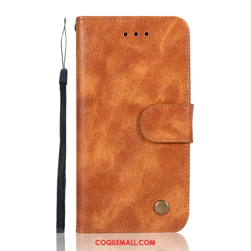 Étui Nokia 2.1 Portefeuille Carte Support, Coque Nokia 2.1 En Cuir Vintage