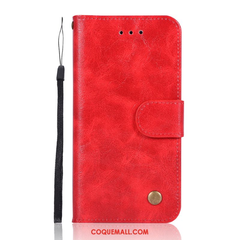 Étui Nokia 2.1 Portefeuille Carte Support, Coque Nokia 2.1 En Cuir Vintage