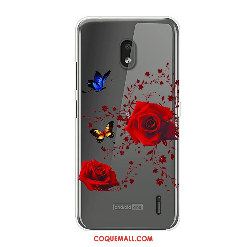 Étui Nokia 2.2 Silicone Protection Dessin Animé, Coque Nokia 2.2 Fluide Doux Téléphone Portable