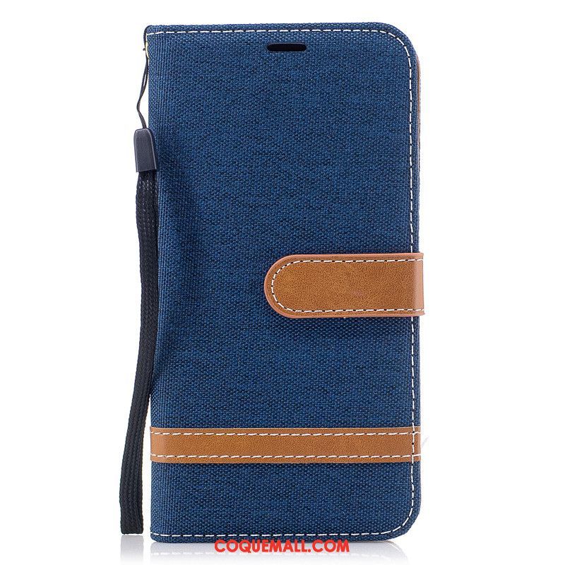 Étui Nokia 2.3 En Denim Téléphone Portable Portefeuille, Coque Nokia 2.3 Protection Gris