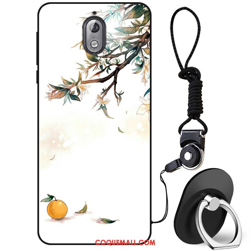 Étui Nokia 3.1 Dessin Animé Fluide Doux Protection, Coque Nokia 3.1 Incassable Peinture