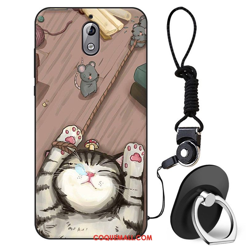 Étui Nokia 3.1 Incassable Dessin Animé Créatif, Coque Nokia 3.1 Protection Silicone