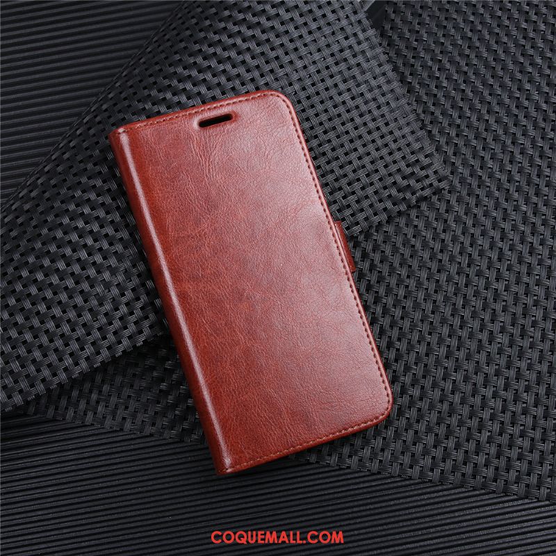 Étui Nokia 3.1 Modèle Fleurie Protection Étui En Cuir, Coque Nokia 3.1 Téléphone Portable Rouge