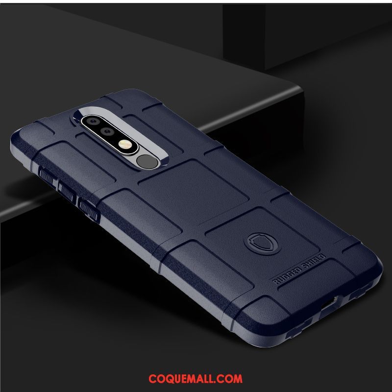 Étui Nokia 3.1 Plus Nouveau Membrane Marque De Tendance, Coque Nokia 3.1 Plus Téléphone Portable Fluide Doux Braun