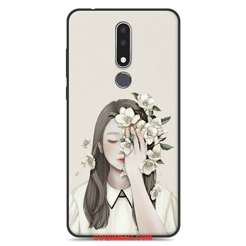 Étui Nokia 3.1 Plus Ornements Suspendus Tout Compris Téléphone Portable, Coque Nokia 3.1 Plus Fluide Doux Protection