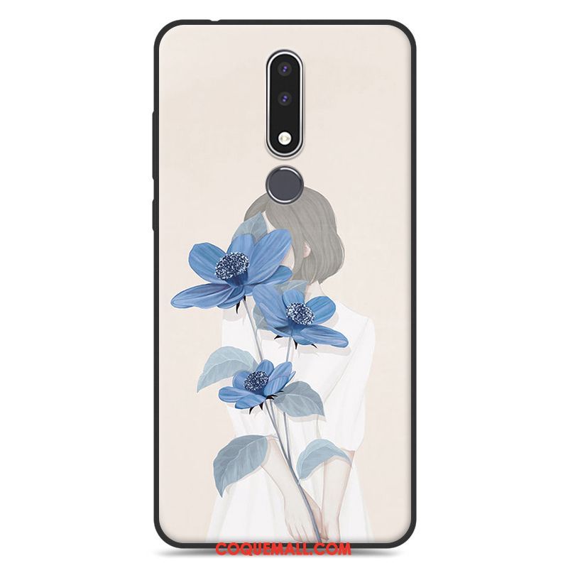 Étui Nokia 3.1 Plus Ornements Suspendus Tout Compris Téléphone Portable, Coque Nokia 3.1 Plus Fluide Doux Protection