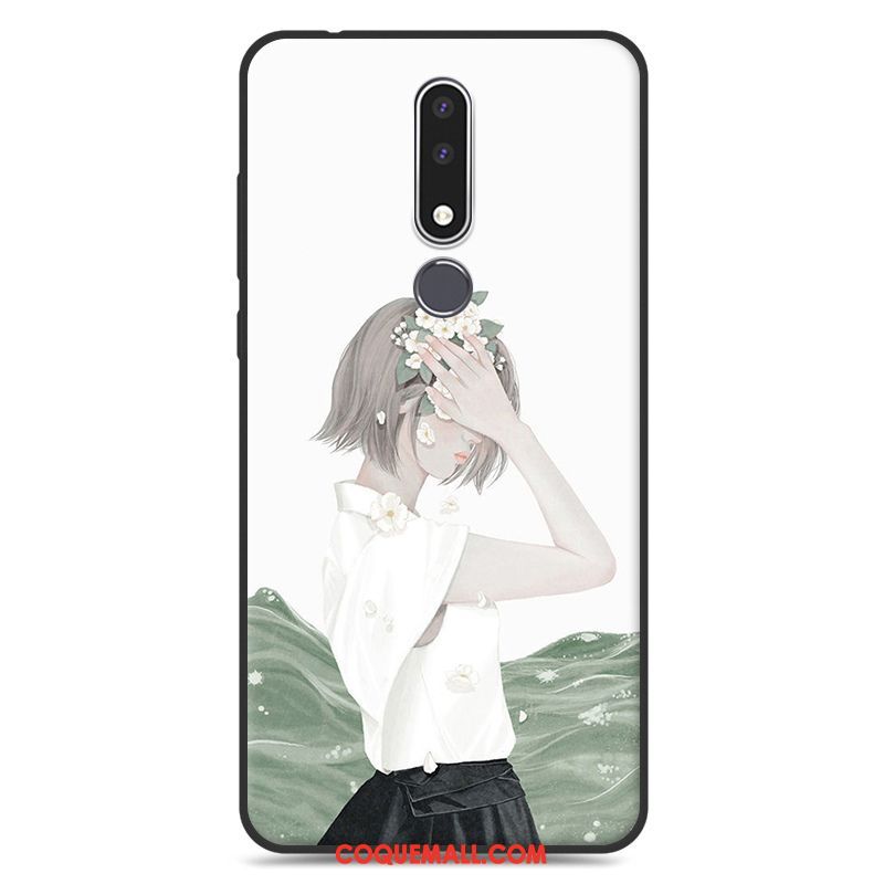 Étui Nokia 3.1 Plus Ornements Suspendus Tout Compris Téléphone Portable, Coque Nokia 3.1 Plus Fluide Doux Protection