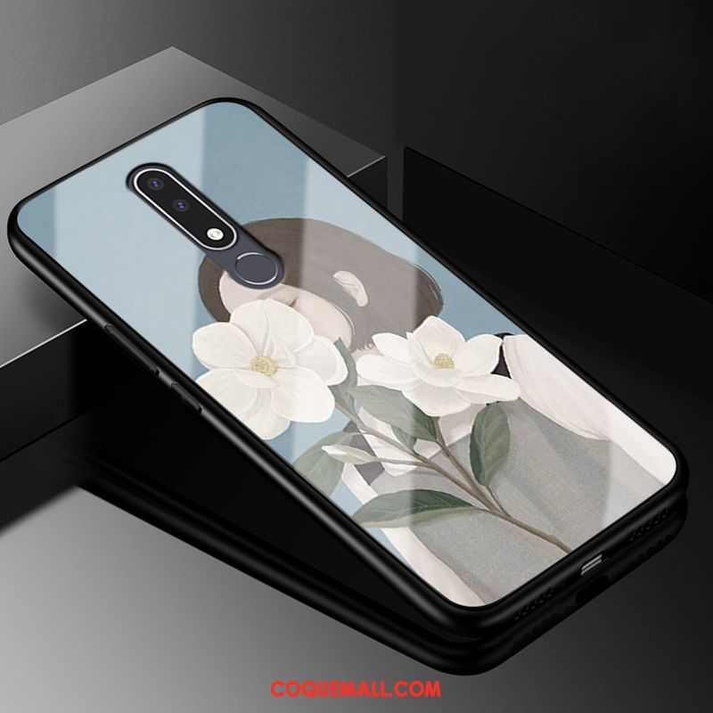 Étui Nokia 3.1 Plus Protection Incassable Tout Compris, Coque Nokia 3.1 Plus Personnalité Tendance