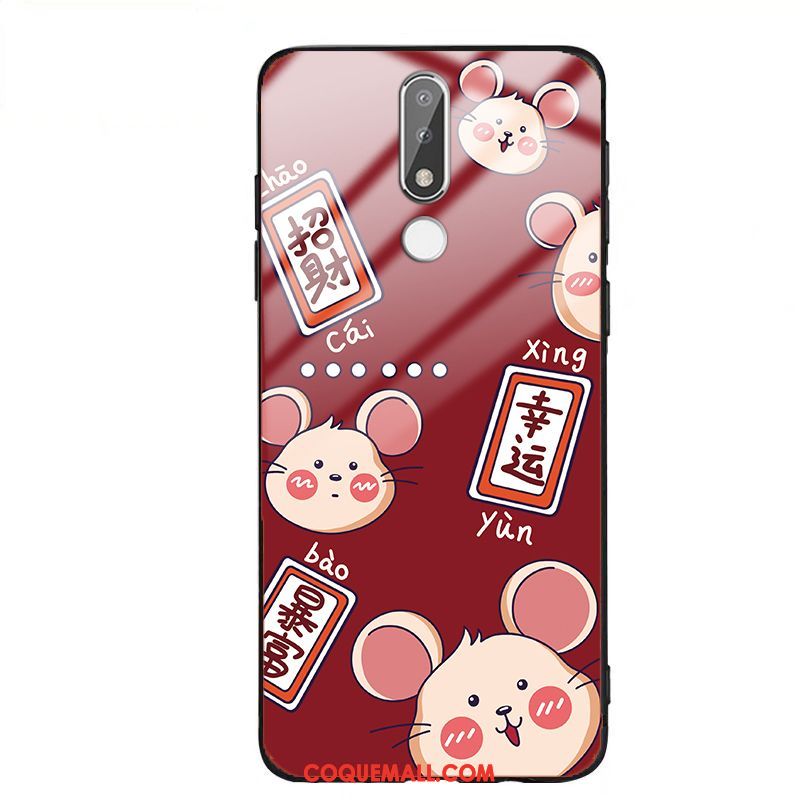 Étui Nokia 3.1 Plus Protection Mode Tout Compris, Coque Nokia 3.1 Plus Dessin Animé Charmant