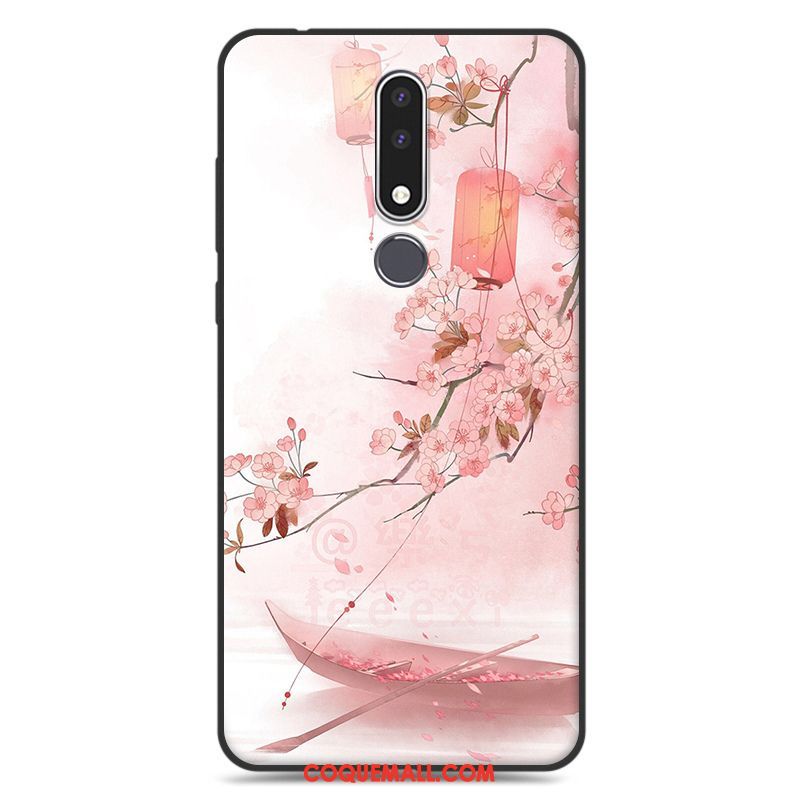 Étui Nokia 3.1 Plus Silicone Protection Art, Coque Nokia 3.1 Plus Incassable Téléphone Portable