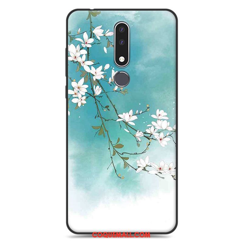 Étui Nokia 3.1 Plus Silicone Protection Art, Coque Nokia 3.1 Plus Incassable Téléphone Portable