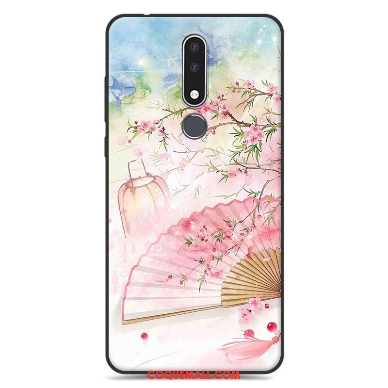 Étui Nokia 3.1 Plus Silicone Protection Art, Coque Nokia 3.1 Plus Incassable Téléphone Portable