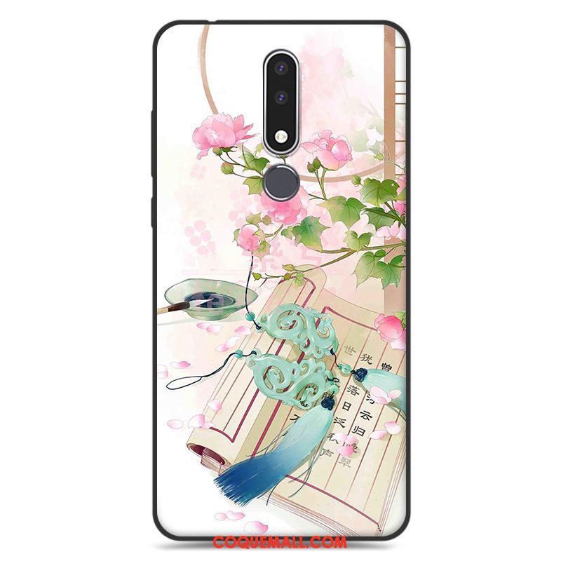 Étui Nokia 3.1 Plus Silicone Protection Art, Coque Nokia 3.1 Plus Incassable Téléphone Portable