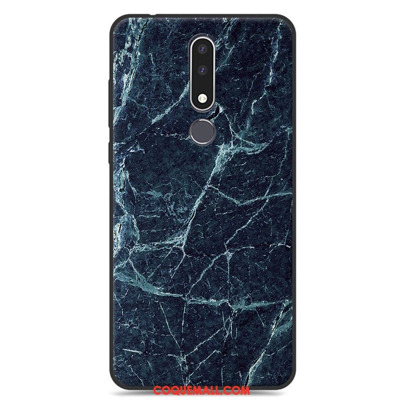 Étui Nokia 3.1 Plus Simple Incassable Peinture, Coque Nokia 3.1 Plus Ornements Suspendus Fluide Doux