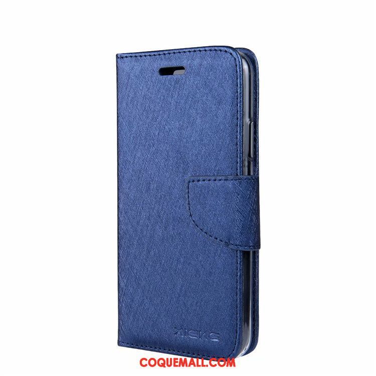 Étui Nokia 3.2 En Cuir Carte Violet, Coque Nokia 3.2 Tout Compris Mois