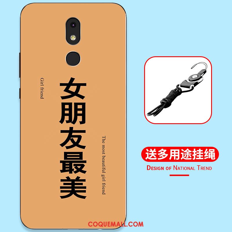 Étui Nokia 3.2 Silicone Personnalité Créatif, Coque Nokia 3.2 Dessin Animé Protection