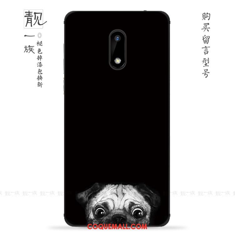 Étui Nokia 3 Chat Incassable Drôle, Coque Nokia 3 Noir Protection