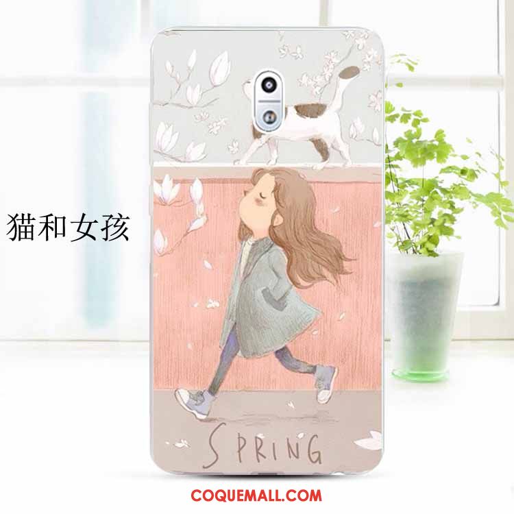 Étui Nokia 3 Dessin Animé Tendance Téléphone Portable, Coque Nokia 3 Protection Fluide Doux