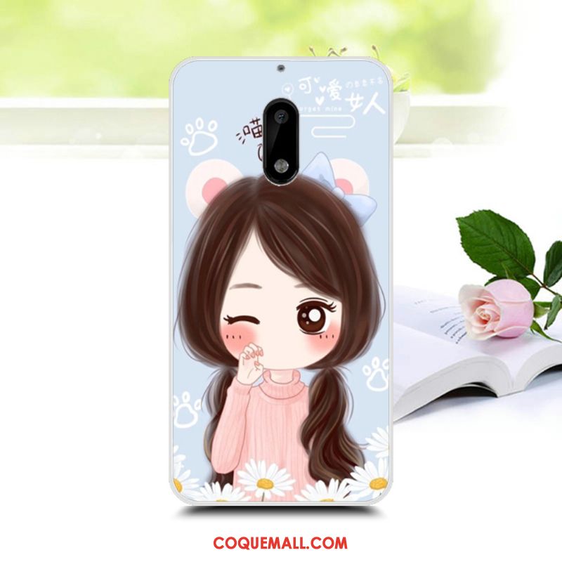 Étui Nokia 3 Dessin Animé Téléphone Portable Silicone, Coque Nokia 3 Tendance Violet