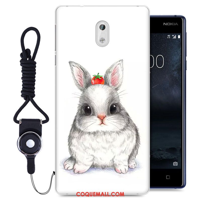 Étui Nokia 3 Drôle Tout Compris Incassable, Coque Nokia 3 Dessin Animé Fluide Doux