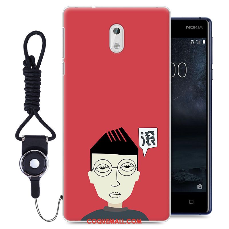 Étui Nokia 3 Drôle Tout Compris Incassable, Coque Nokia 3 Dessin Animé Fluide Doux